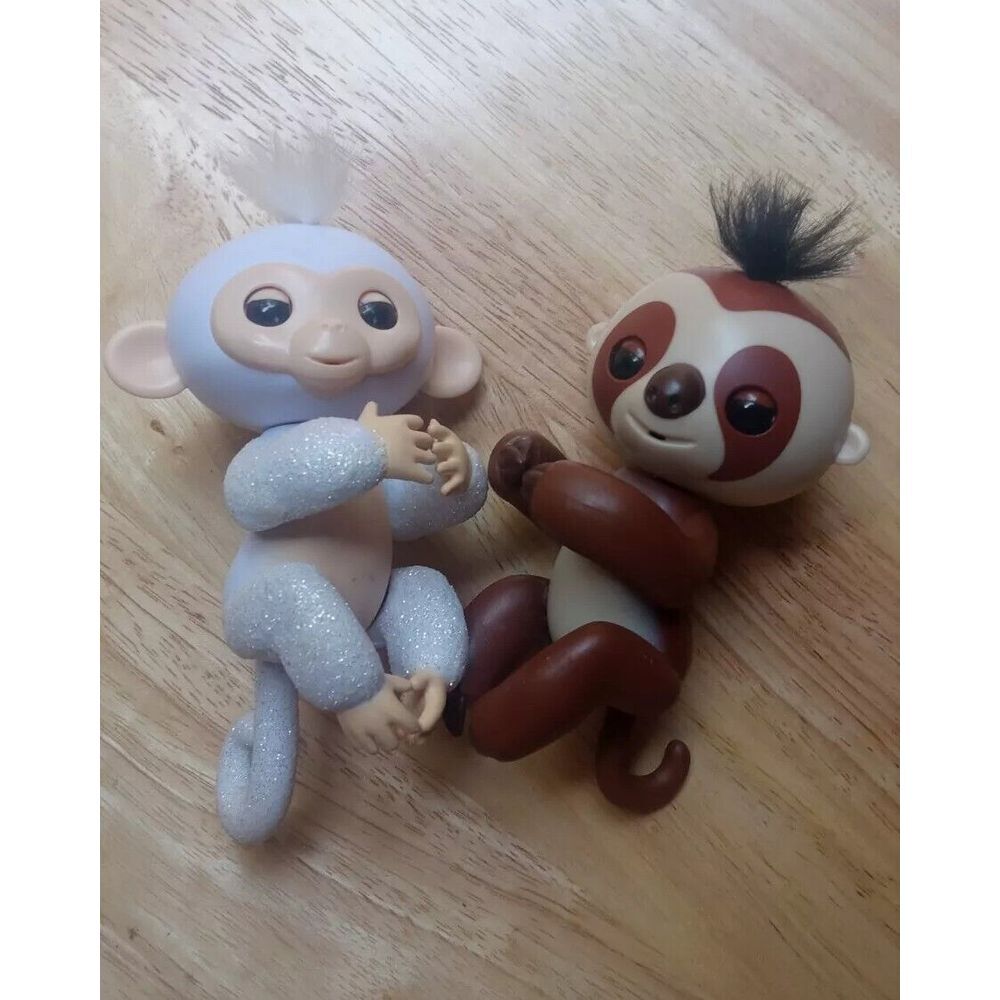 Clean/Working Fingerling White Monkey and‎ Brown Sloth